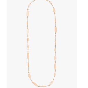 Kendra Scott Claret Necklace in Rose Gold